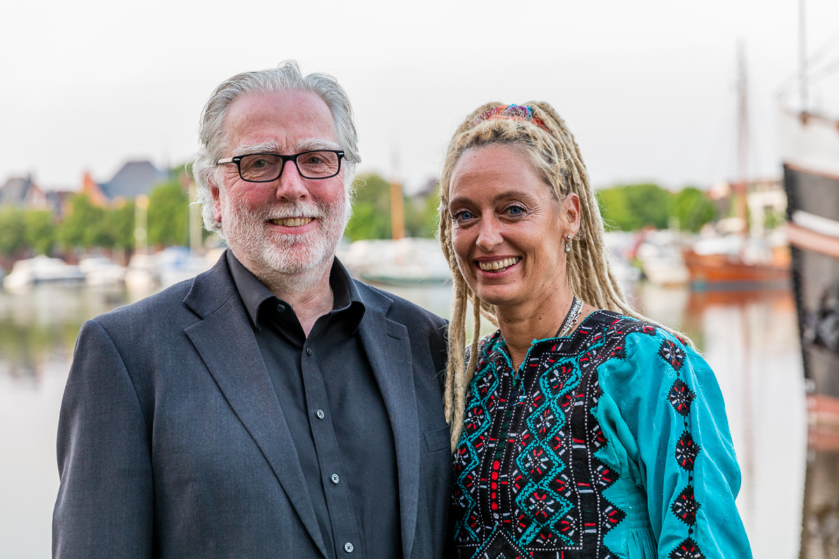 Wilfried Grunau und Stella Deetjen. Foto: Hendrik Grunau