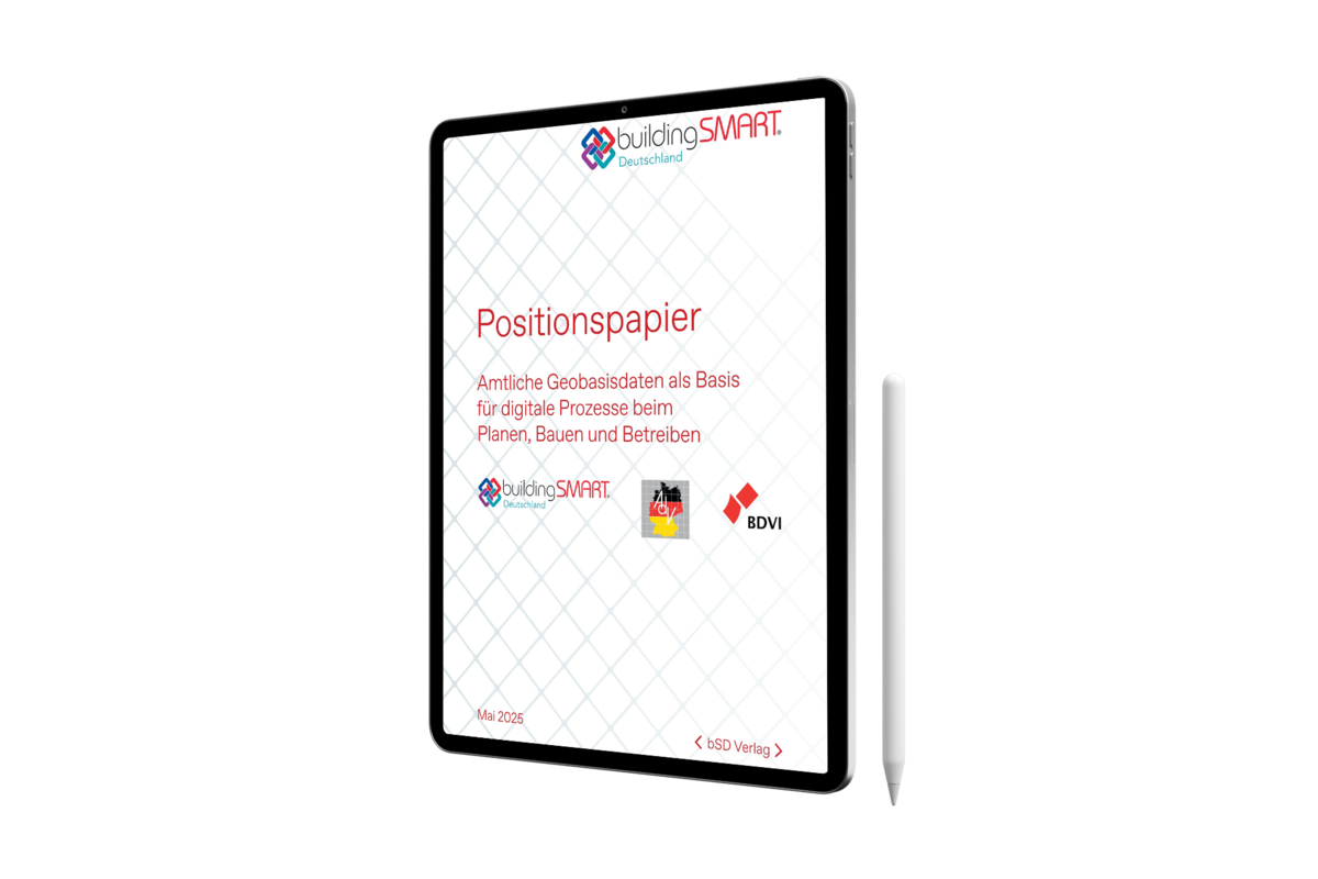 Amtliche Geobasisdaten – gemeinsames Positionspapier von buildingSMART Deutschland, AdV und BDVI